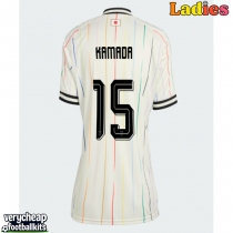 Japan Daichi Kamada #15 Replica Away Shirt Ladies World Cup 2026 Short Sleeve